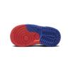 Nike Dunk Slip Resistant, Abrasion Resistant, Lightweight Low top Toddler Shoes White Blue Orange Infant And Toddler Baby FV2964-100