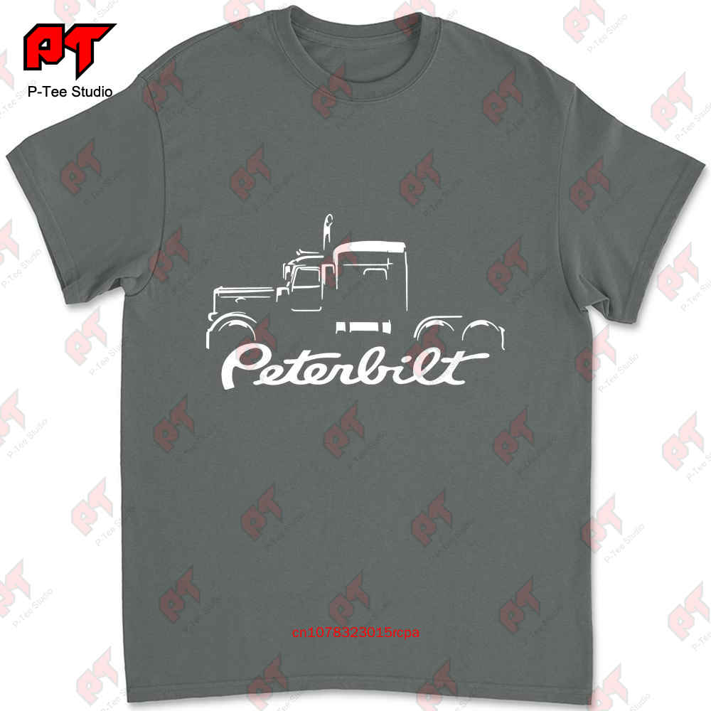 

Футболка Peterbilt 389 Класичний дизайн вантажівки Нова CIS4 L