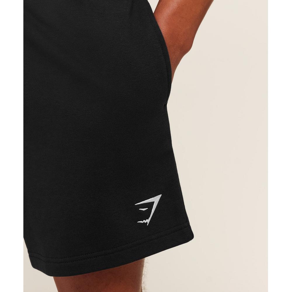 Gymshark Spodenki Crest Gs Czarne A4c6x Bb2j