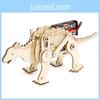 Wooden Diy Electric Mechanical Dragon Toy For Kids Stem Educational Science Experiment Model
