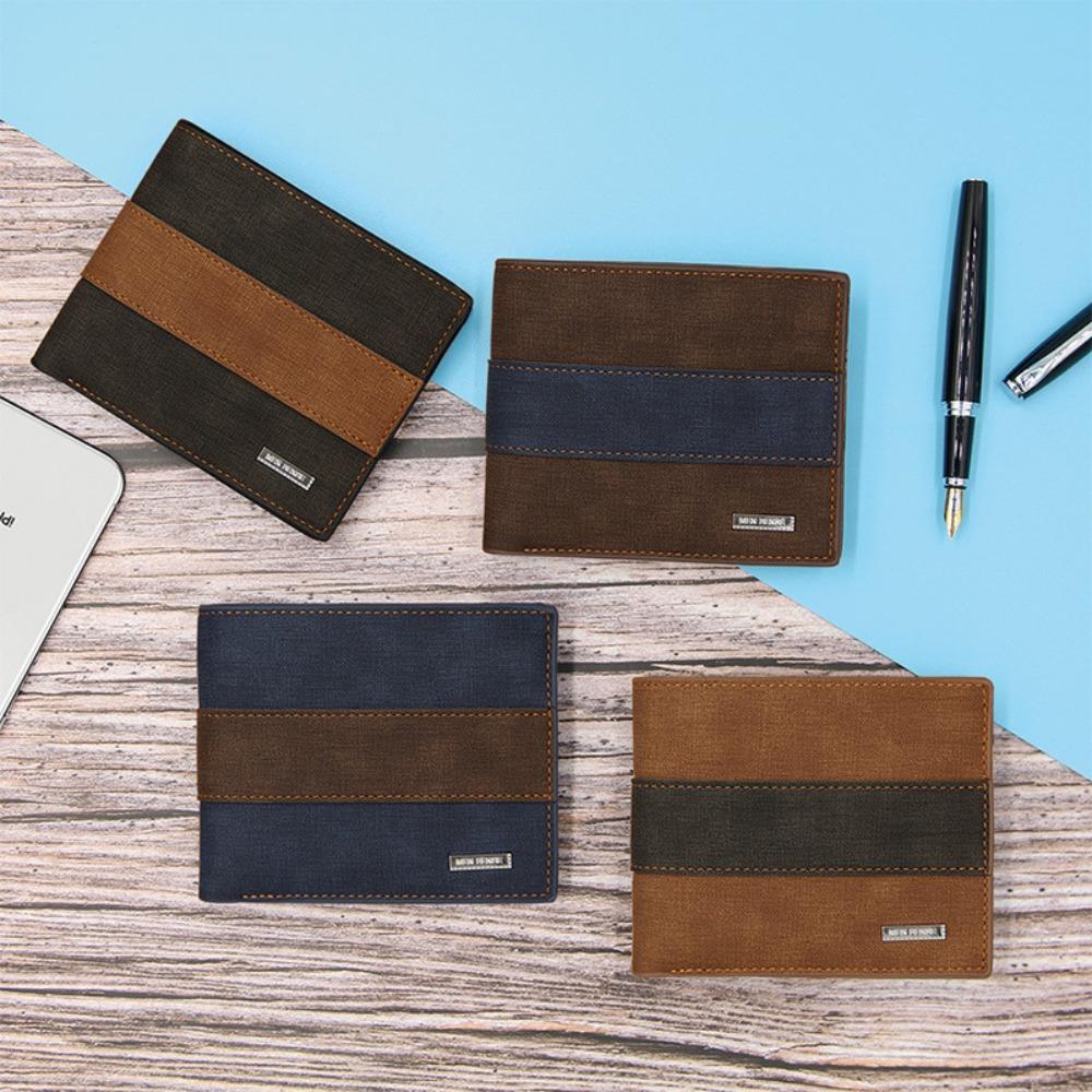 Large Capacity PU Card Bag Multi-position Leather Coin Pocket Leisure Card Holder Wallets  Shopping