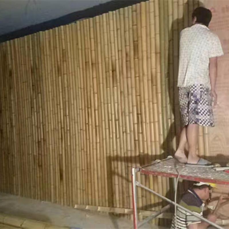 Purple, White, and Light Bamboo Poles for Indoor/Outdoor Decor - Insect-Proof & Anti-Corrosion, Perfect for Flags and Dance Props