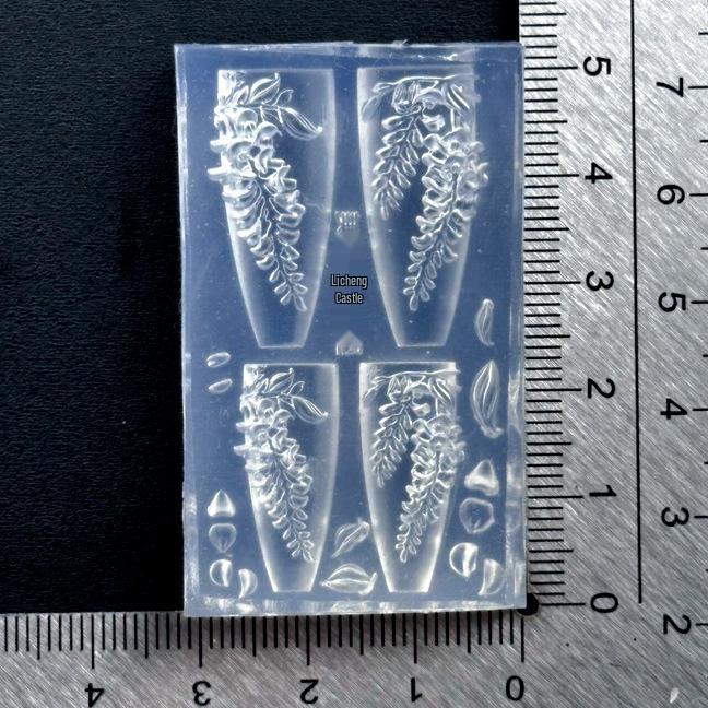 3D Angel Wings & Mermaid Mold for DIY Nail Art and Home Decor