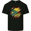 Torn Grenada Flag Grenadians Day Football Mens Light Cotton T-Shirt Unisex T-Shirt
