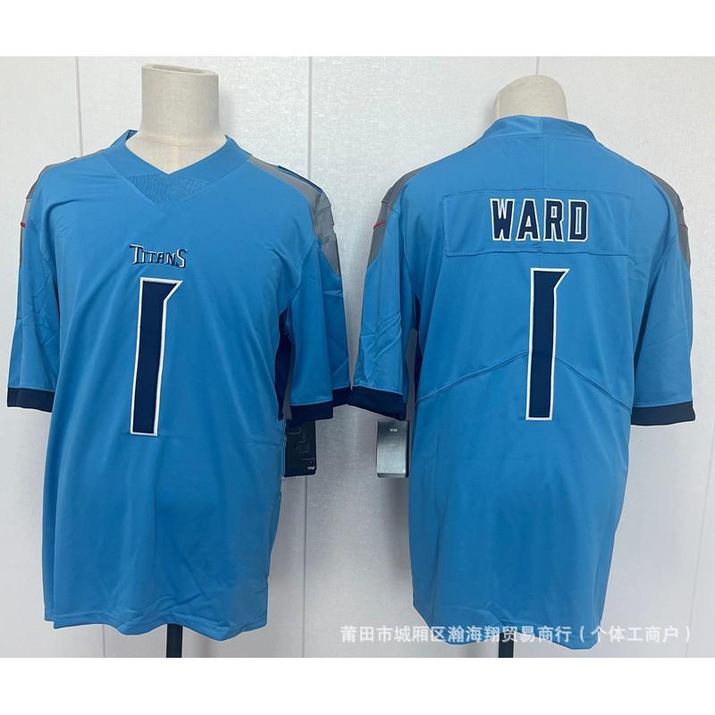 Titans Team Football Jersey Mens Womens Embroidered Rugby Shirt All Season Sportswear