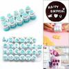 Alphabet Number Letter Fondant Mold Cake Decorating Set Icing Cutters Moulds for DIY Cookies Baking Tools Edible Letter Numbers