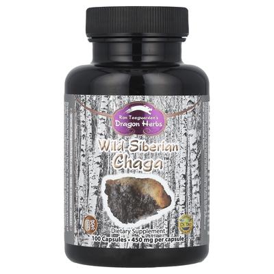 Wild Siberian Chaga™, 450Mg, 100 Capsules