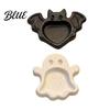 3D Printed Miniature Models Bat Ghost Tray for Dollhouse Halloween Diorama Props Ornaments Tabletop Decor Accessories Blind Box Scene Fairy