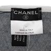 Chanel No Sleeve Tank Top P30617V13551 07P Black Cotton Women Used