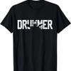 Drummer Vintage Drumsticks Drumset T-Shirt