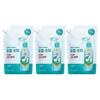 Foot Care Let's Wash Our Feet Cotton Foot Shampoo Refill Lemon Scent, 500ml, 3 Packs