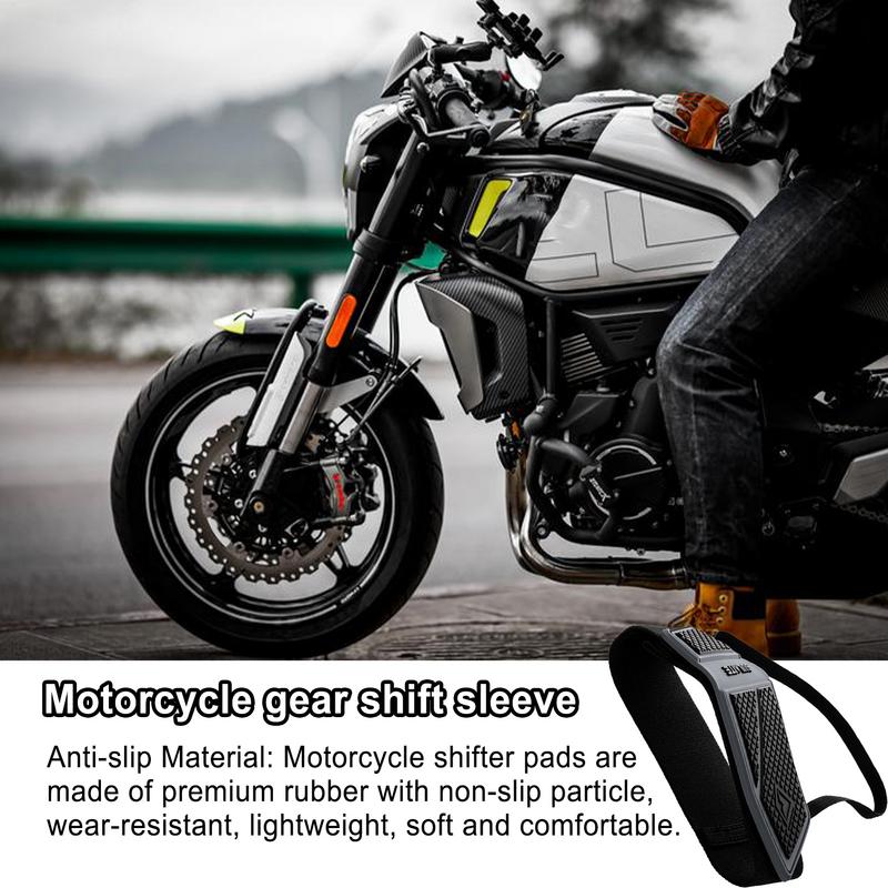 Motorcycle Boot Shift Protector Motorcycle Shoe Cover Scratch Resistant Motorcycle Shoe Cover For Shifting Motorbike Shift Pad