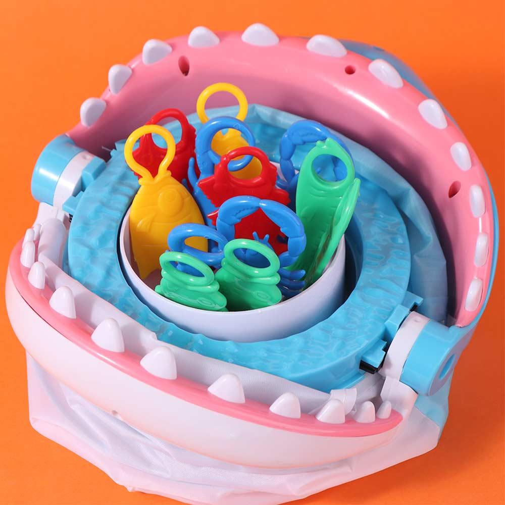 Early Education Shark Prank Board Game Trickery Fishing Bite Shark Toy  Boys Toys