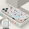 Pour Étui iPhone 17 Pro Max Motif Étoiles Bleues Nœuds Magnétique Pour Magsafe Coque Silicone Pour iPhone 16 Pro Max Funda iPhone 15 14 13 12 11 16E Air