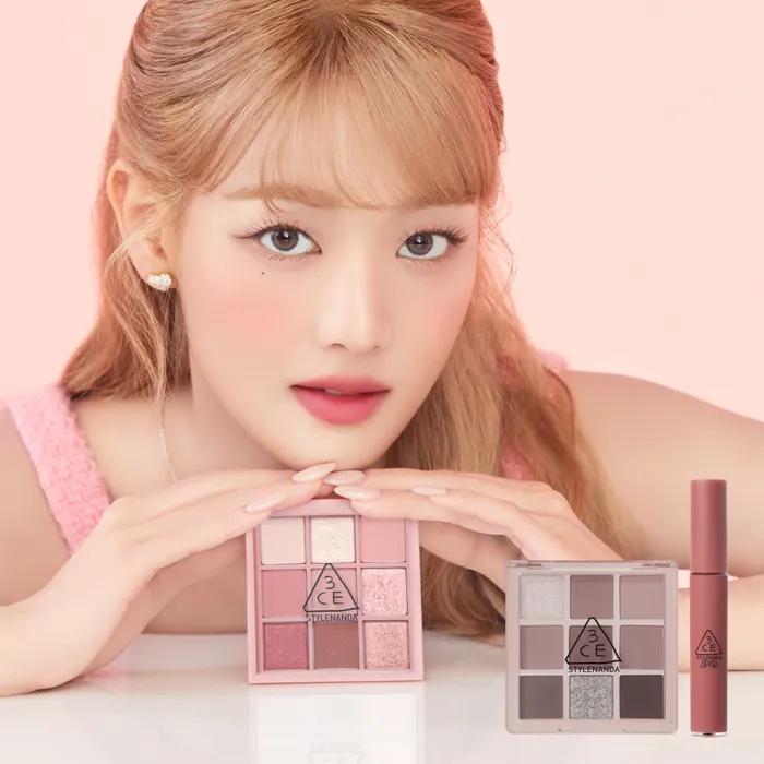 Velvet Lip Tint + Multi Eye Color Palette