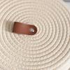 2pcs Sturdy Cotton Rope Storage Baskets With Lid Designs for Keeping Living Space Neat and Tidying Household Use