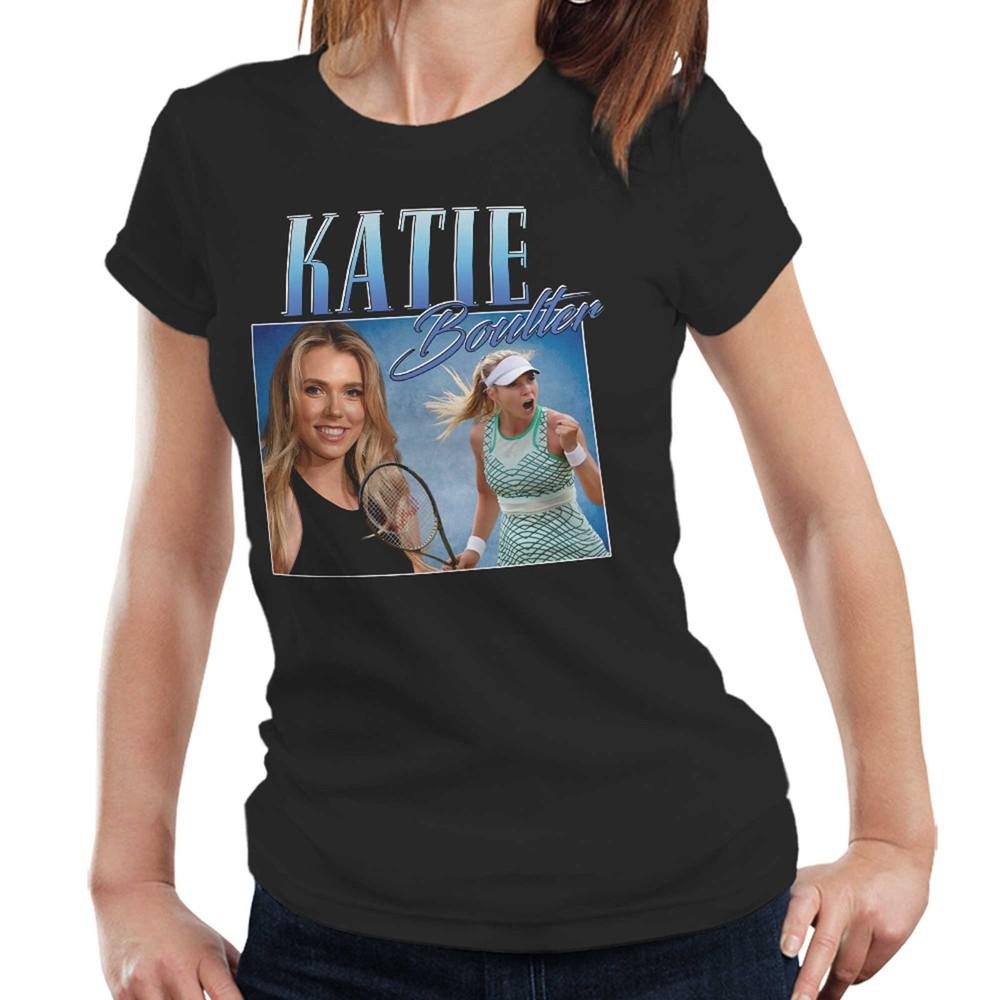 

Katie Boulter TShirt Appreciation Semi Fitted Ladies Tennis Wimbledon Homage L