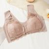 Female Front Closure Bra Sexy Lace Push Up Bra Women Soft Seamless Underwear Crop Top