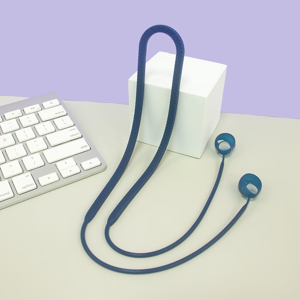Fashion Anti-lost Strap Soft Hanging-Neck Rope Cable Waterproof-Lanyard Cord Suitable for Link Buds S Wireless Headphone