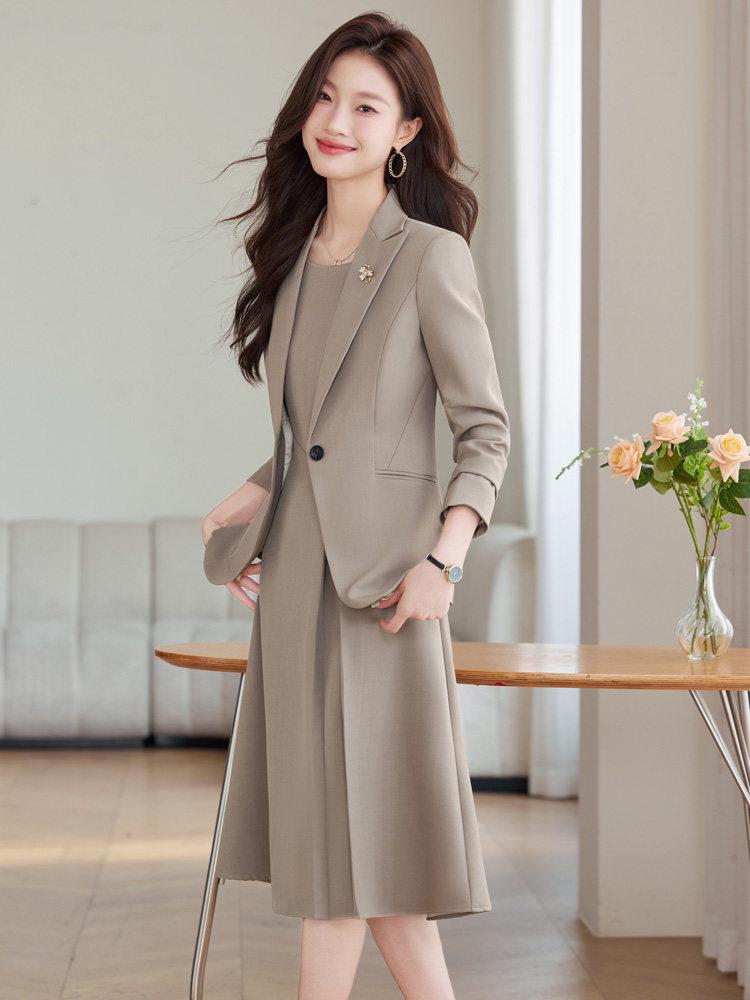 Women's High-End Formal Suit Jacket - Spring/Autumn 2025, New Professional Style, Business & Commuting Wear