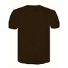 Men's Casual Letter Print T-Shirt - Comfortable Polyester, Round Neck, Summer Fashion Top