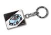Custom Key Chain Toyota Crown Athlete GRS210 AWS210 Base Black, Blue (pale)