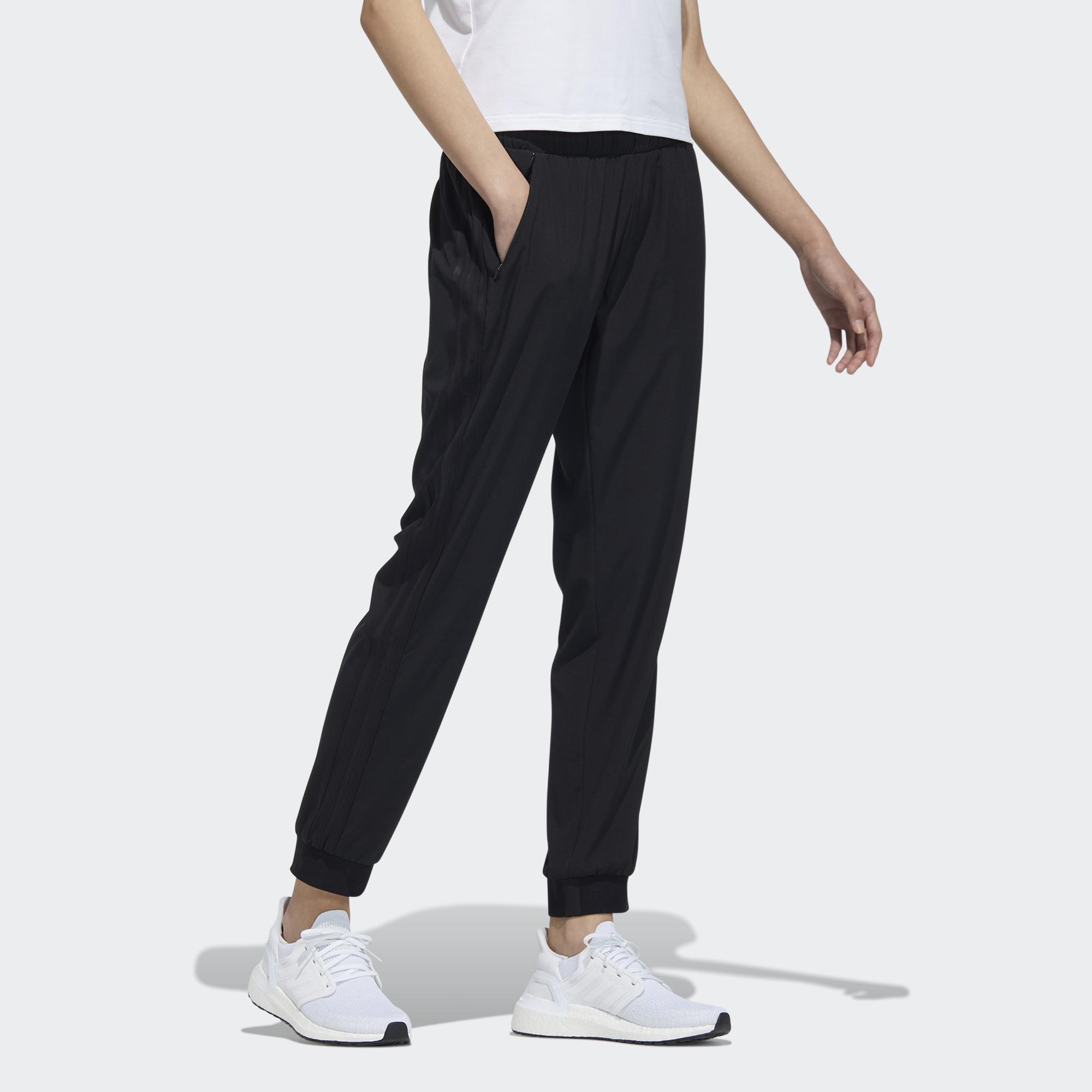 Adidas PT WV 3S зауженные к щиколотке вязаные спортивные брюки женские — фото 5