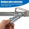 For 4/6 Points Bolt Extractor Plumbing Tool Broken Wire Extractor Threading Tools Tap Screw Remover Water-tap Angle Valve Repair