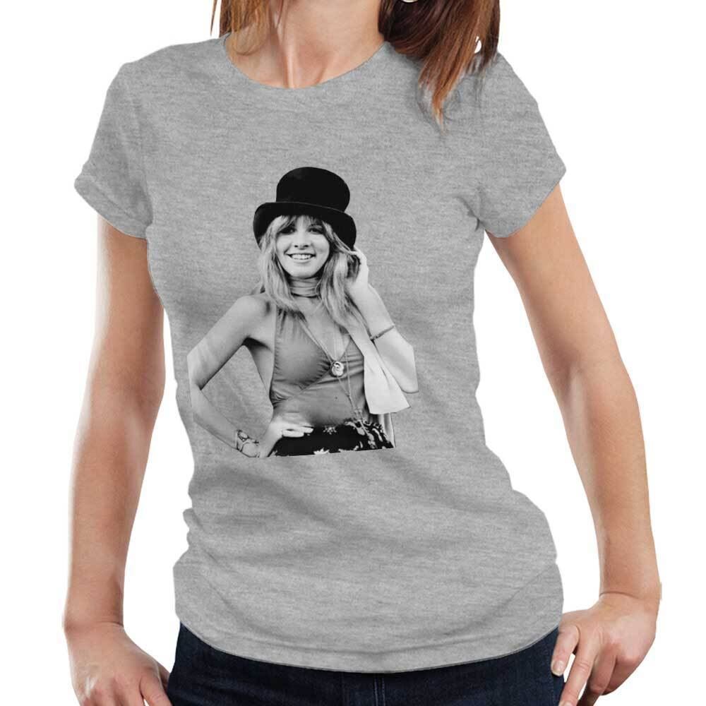 

Stevie Nicks Tshirt Young Top Hat Semi Fitted Ladies XL