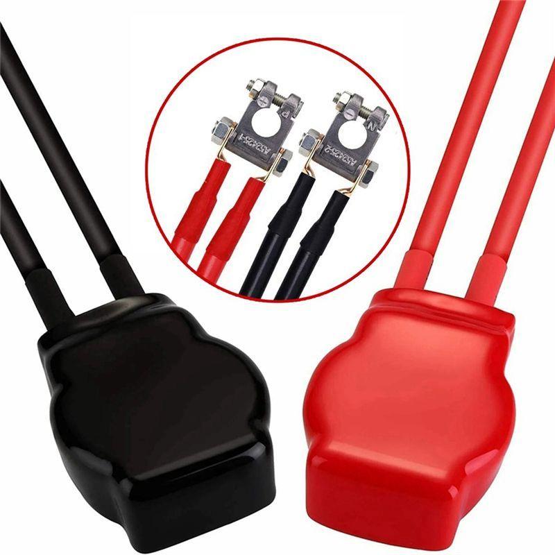 N61R-For Marine Car Boat RV Vehicles Military Spec Battery Terminal And Cover W/2 Gauge 3/8Inch Lugs 254425-1/2 Replacement Part