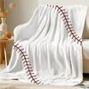 Softball Blanket, Fashion Softball Gifts for Girls Boys Teenagers, Super Soft Warm and Comfortable Throw Blanket for All Season