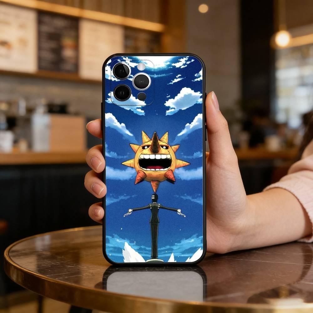 

Maka Обои Soul Eater Чехол для телефона для iPhone 17,16,15,14,13,12,11 Plus,Pro Max,Мягкий силиконовый черный чехол iPhone17