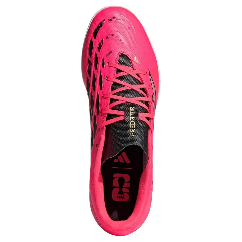 adidas Predator CLUB Soccer Shoes Unisex Neon Red HP9975