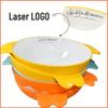 LIJIA FITMENT LJ Double-Ear Anti-Scald Melamine Noodle Bowl Set (5 Pcs)