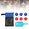 Premium PVC Bch Toss Game Set Wr Proof Built To Improve Coordination for Adults and Portable with Mesh Bag, Shovel