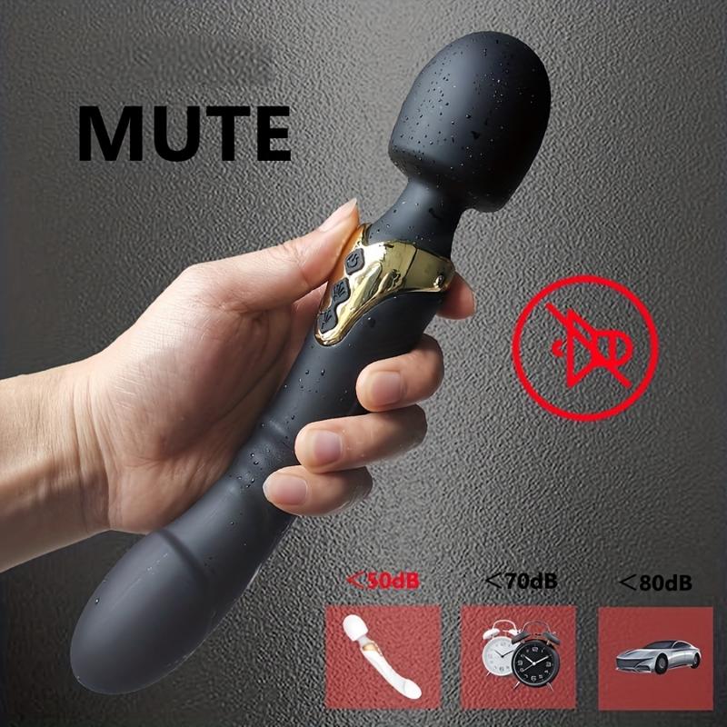 Výkonný ženský dildo vibrátor, 10 vzorů stimulátor klitorisu G tečkovaný vaginální masážní přístroj Sexuální hračky pro dospělé pro ženy