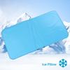 Refillable Cooling Ice Pillow PVC Ice Cushion Multifunctional Ice Cold Pillow  Sleeping Aid