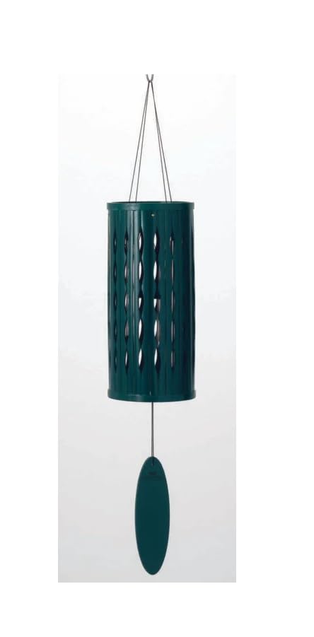 

ACPG Woodstock Aloha Chime Patina Feng Chime - Green, Shui/Entryway/Wind [Used]