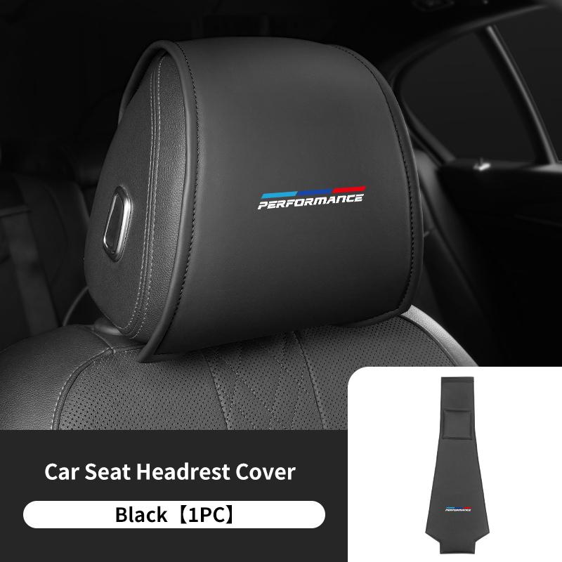 Car Seat Headrest Pillow Pad Protective Cover Accessories For BMW X1 X3 X4 X5 X7 G20 G38 F20 F39 F48 E46 E60 E36 E39