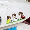 Cartoon Character Car Decals Football Decal Water-Repellent Vinyl Decals For Automobile Hood Bumper Trunk Lid Decor Car Accessories