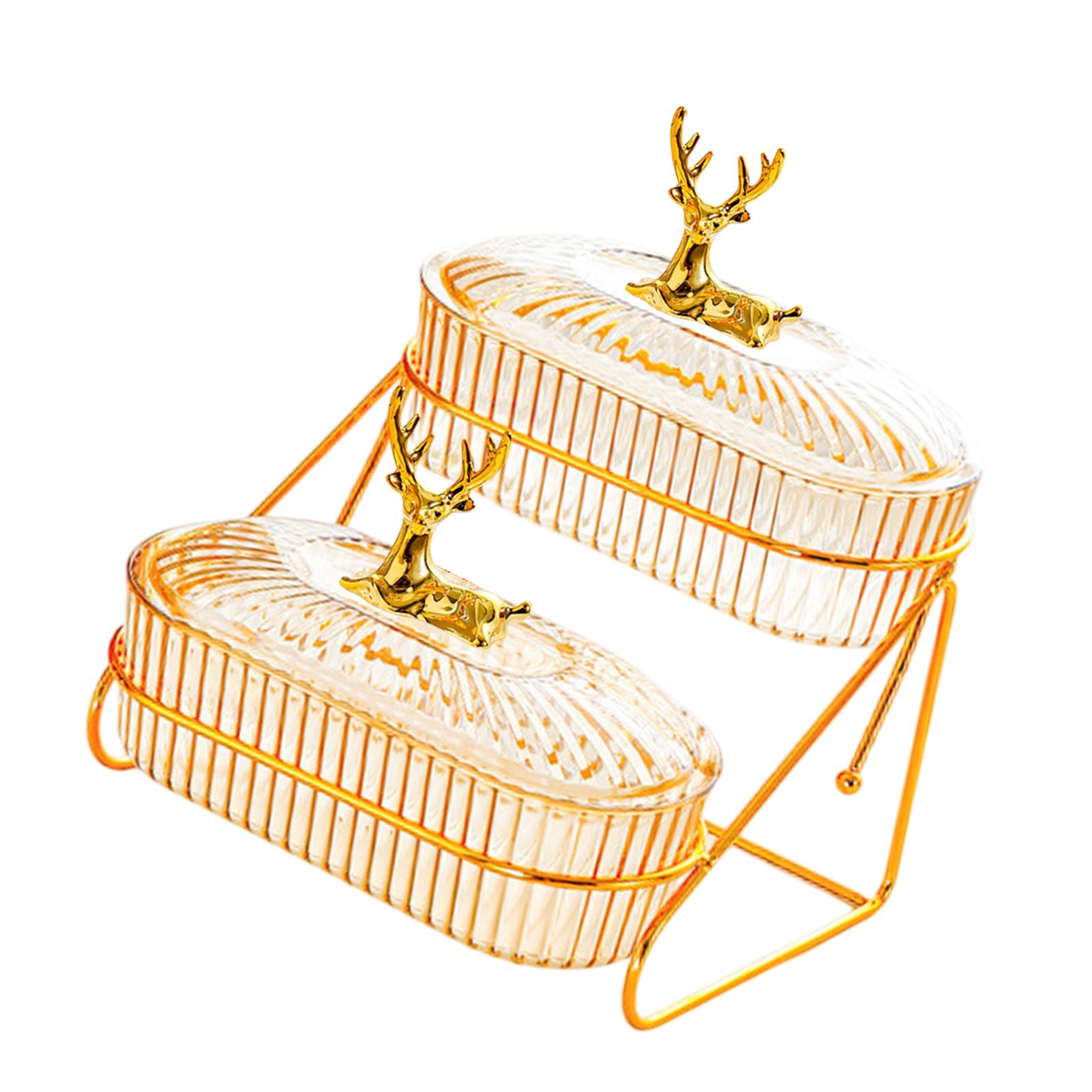 Dried Fruit Plate Appetizer Serving Tray Multifunctional Decoration Fruit Bowl