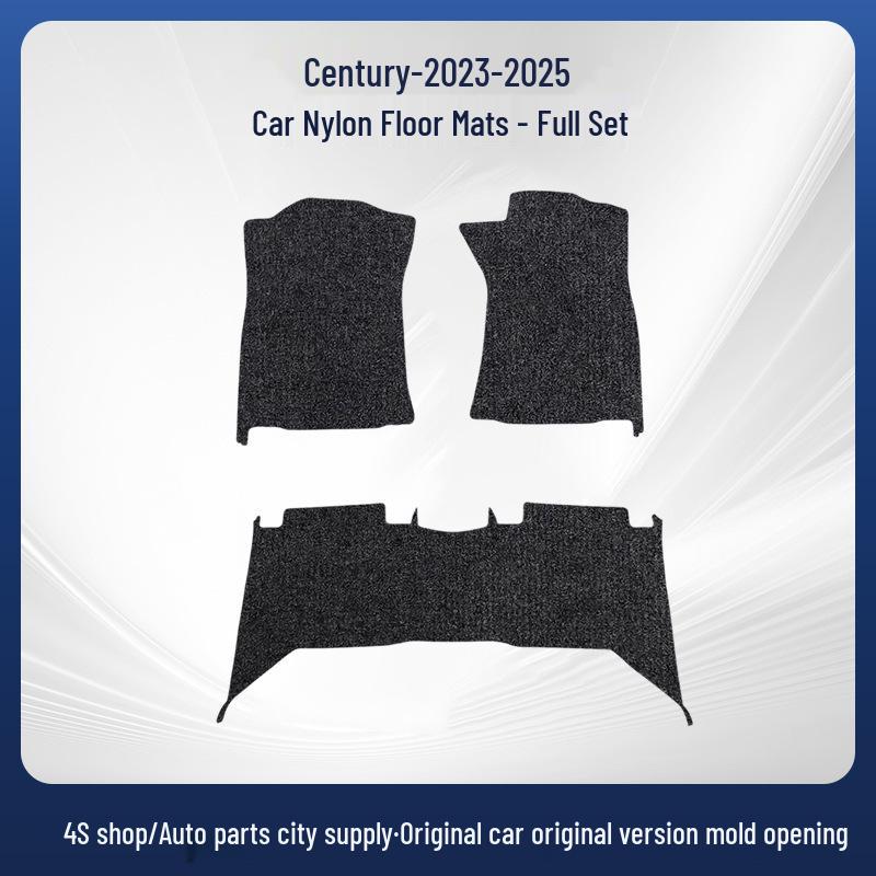 Century 2023-2025 Fahrzeugspezifische Nylon-Fußmatten