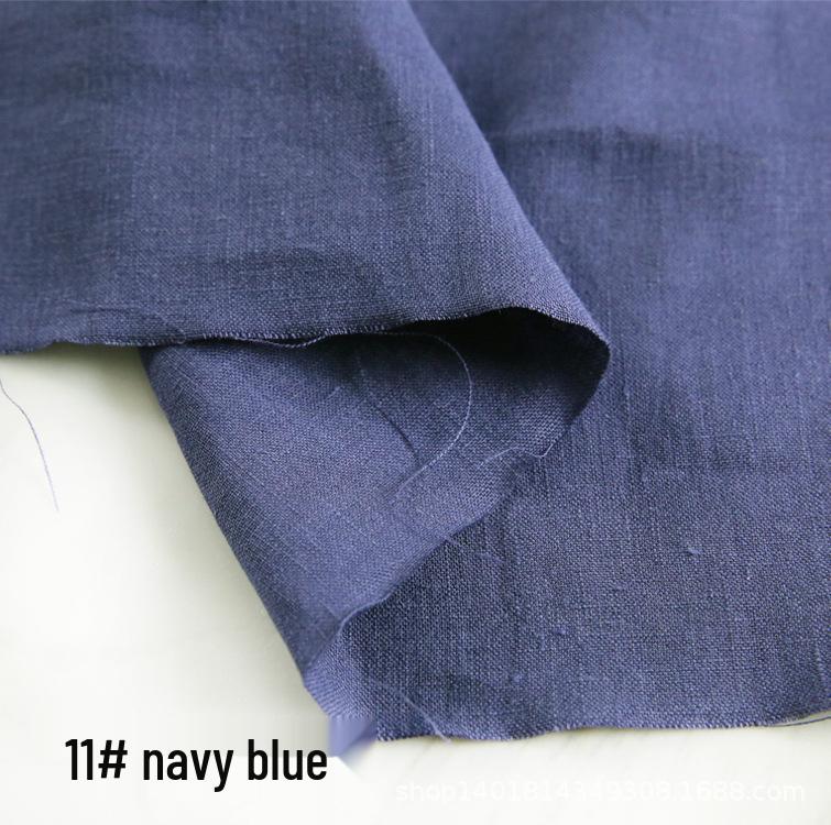 High-Quality Sand Washed Linen-Cotton Fabric for Summer Dresses & Pants
