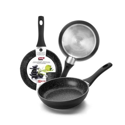 Frying Pan - IBILI - Natura - 26 Cm - Aluminium - Stone-style Non-stick - Induction Compatible