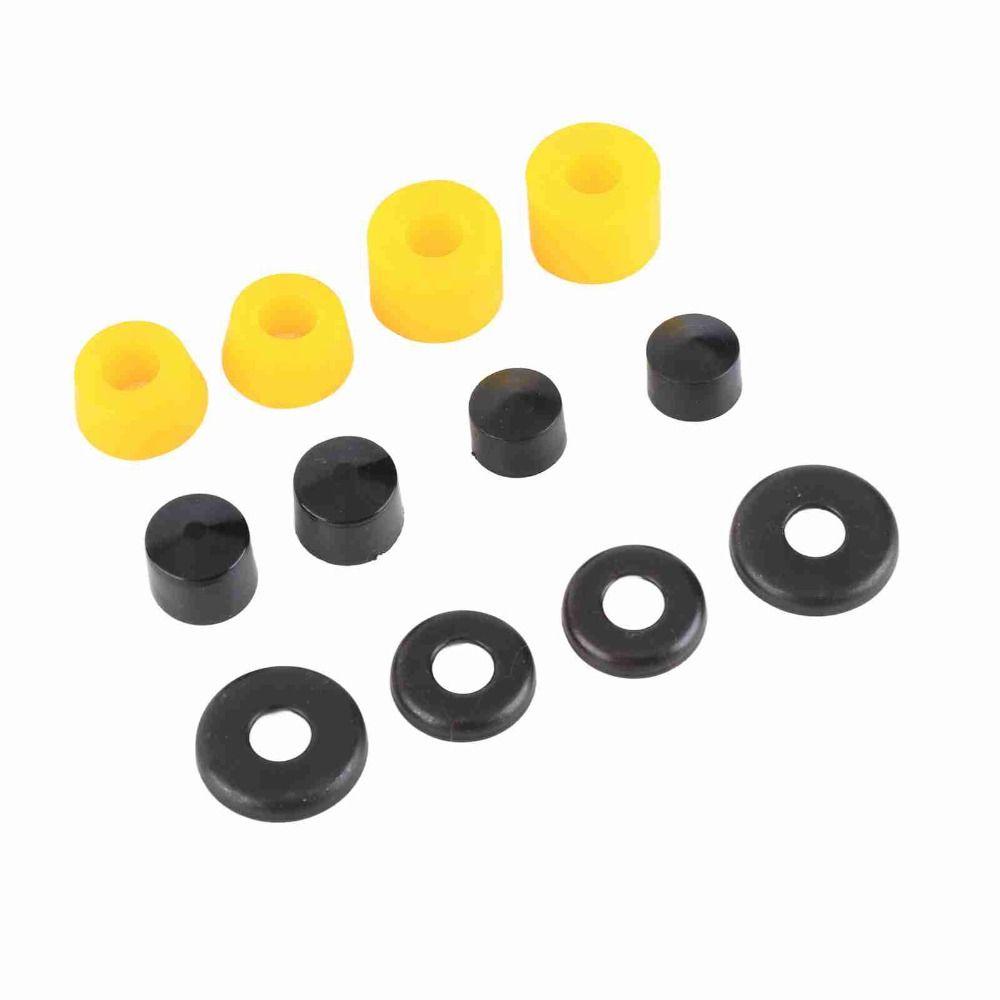 Durable 90A Skateboard Shock Kit PU Lightweight Damping Bushings Skateboard Bushing Set 4 Wheel Skateboard