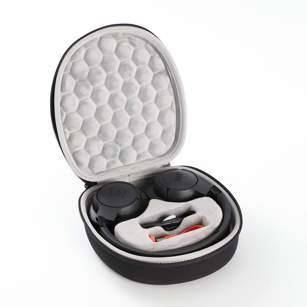 

Compatible with JBL T770NC T760BT T750BT T720BT T670BT T660BT T520BT 510BT Portable Hard Shell Handbag Carrying Case Storage Box Bag