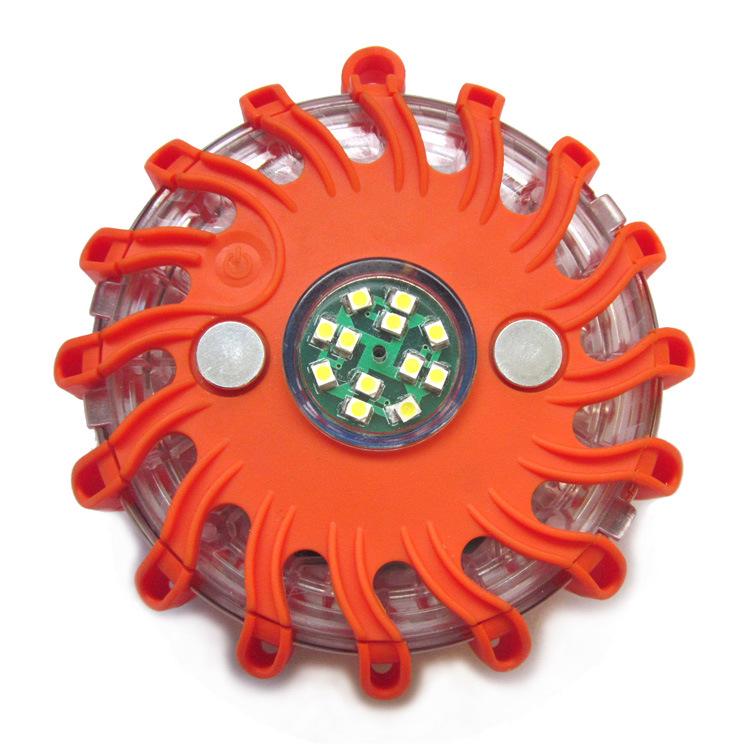 LED Multi-Functional Traffic Barrier Warning Light (Red, Blue, Yellow) жёлтый/красный