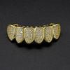 Hip Hop Hiphop Teeth Grillz Top & Bottom Set Charm Teeth Grillz Teeth Grillz Set  Dental Crown