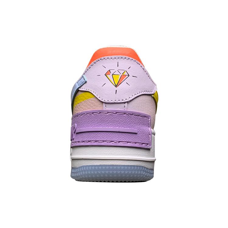 New Nike Air Force 1 Low Shadow White Hydrogen Blue Purple Women's CW2630-141