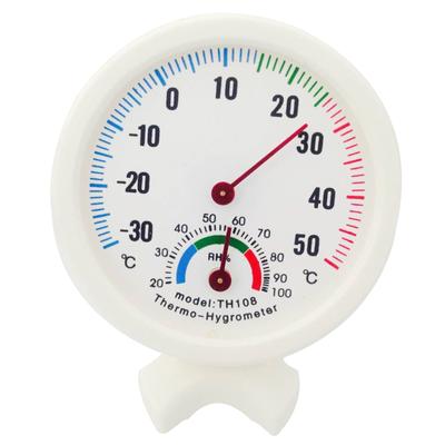 Mini Bell-Shaped Scale Thermometer Hygrometer For Home Office Wall Mount Indoor Temperature Measure Tool Indoor Outdoor
